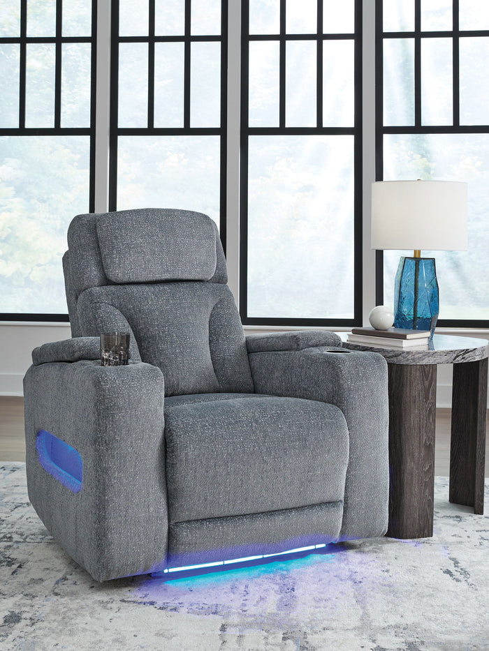Studio Cave - Power Recliner - Steel image 2