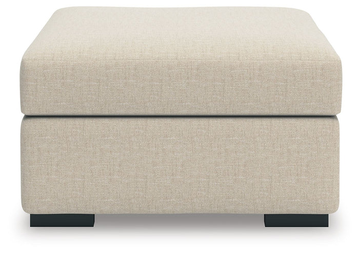 LadyMae - Oversized Accent Ottoman - Twill image 4