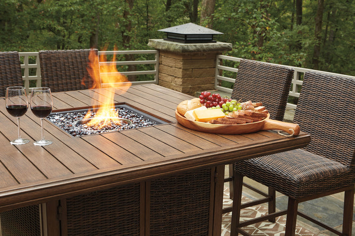 Paradise Trail - Outdoor Fire Pit Table Set image 4