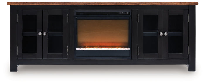 Wildenauer - 76" TV Stand With Electric Fireplace image 2