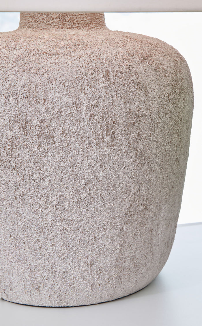 Danry - Metal Table Lamp - Distressed Cream image 2