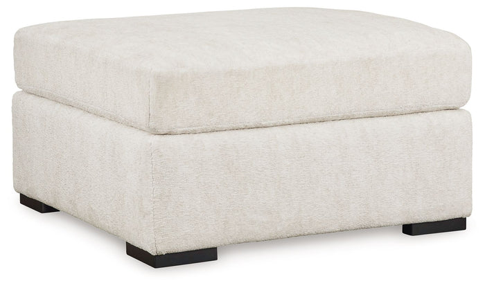 Chessington - Oversized Accent Ottoman - Ivory image 1