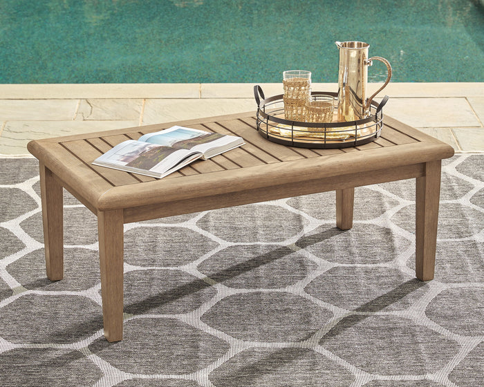 Gerianne - Rectangular Cocktail Table - Brown image 3