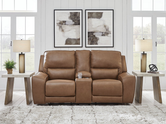 DeepWakes - Power Reclining Loveseat / Console / Adjustable Headrest image 7