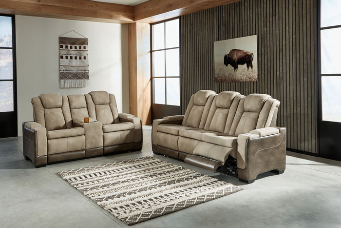 Next-Gen Durapella - Power Reclining Living Room Set image 1