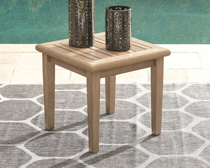 Gerianne - Square End Table - Brown image 2