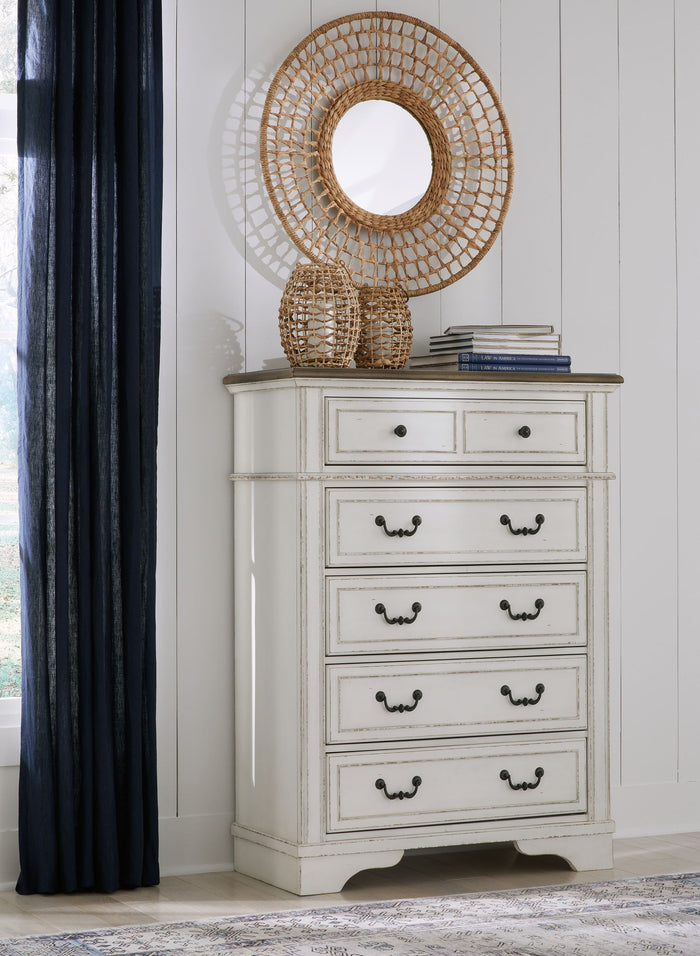 Blendon - Five Drawer Chest - Two-tone image 3