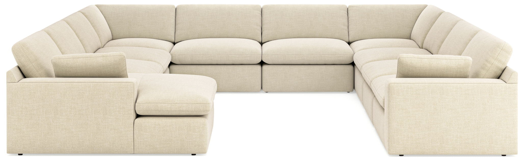 Beige / 10 Pc. Sectional