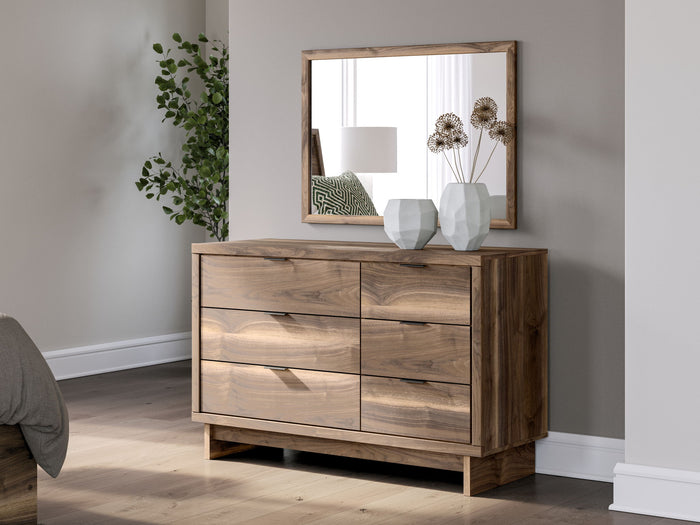 Chirason - Dresser And Mirror - Brown image 2