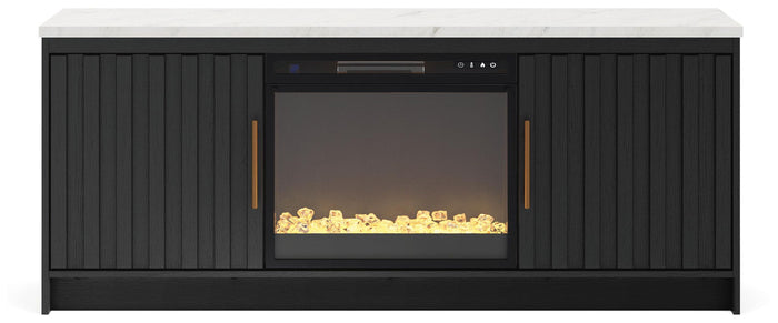Cadmori - TV Stand With Fireplace Option image 8