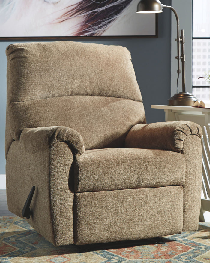 Nerviano - Zero Wall Recliner - Fabric - Mocha image 3