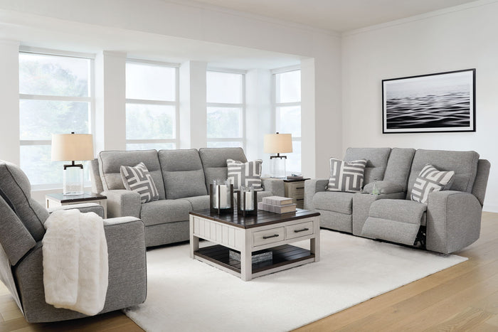Biscoe - Reclining Living Room Set image 2