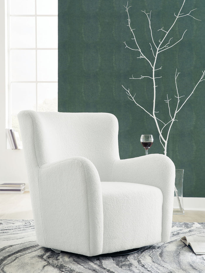 Rowenburg - Swivel Glider Accent Chair image 7