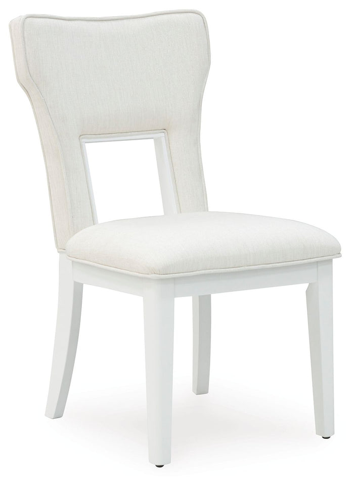 Chalanna - Dining Upholstered Side Chair (Set of 2) - White image 4