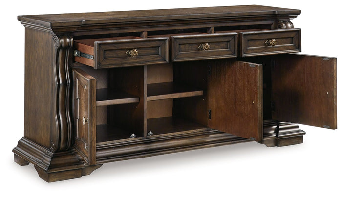 Maylee - Dining Room Buffet - Dark Brown image 4