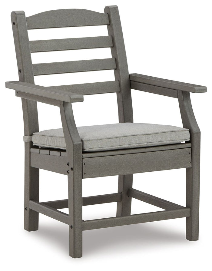 Visola - Arm Chair With Cushion (Set of 2) - Gray image 1