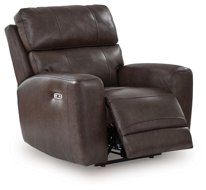 Crossplex - Power Recliner / Adjustable Headrest - Smoke image 2