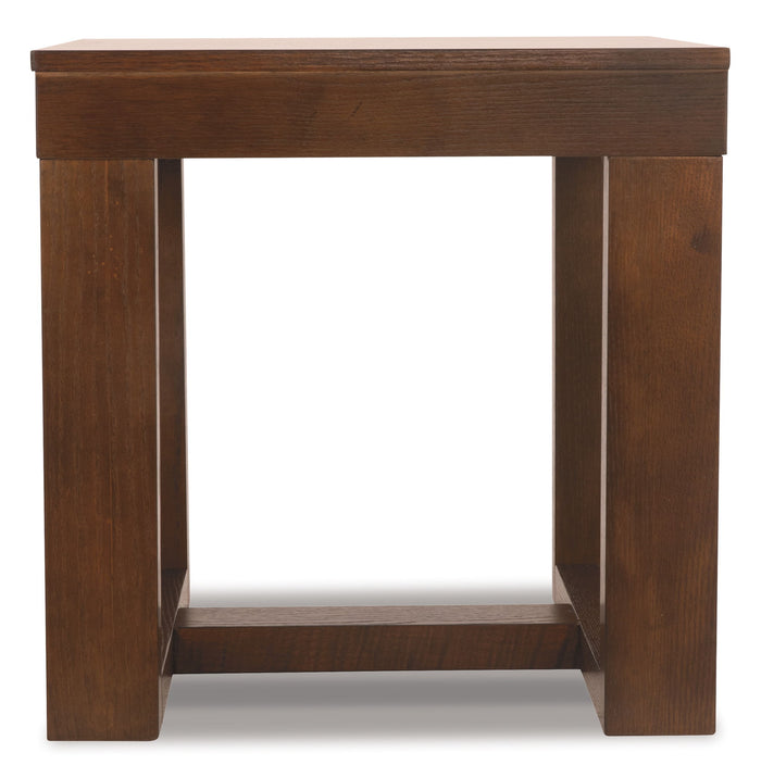 Watson - Square End Table - Dark Brown image 3