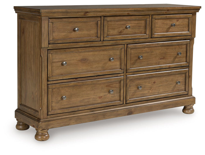 Feddinger - Dresser - Medium Brown image 1