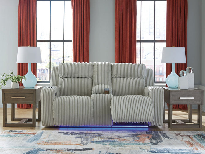 Forest Lake - Power Reclining Loveseat With Console / Adj Headrest image 4