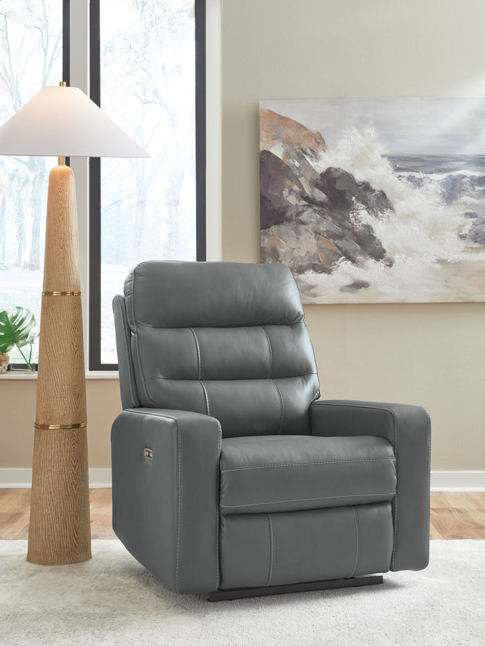 Pennacle Pier - Power Recliner With Adjustable Headrest image 5