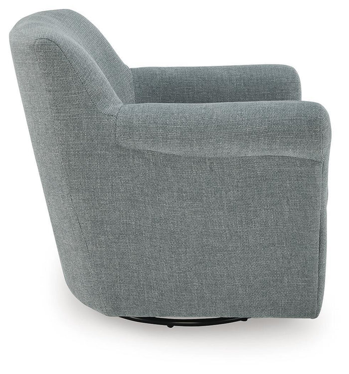 Horlando - Swivel Accent Chair - Oxford image 2