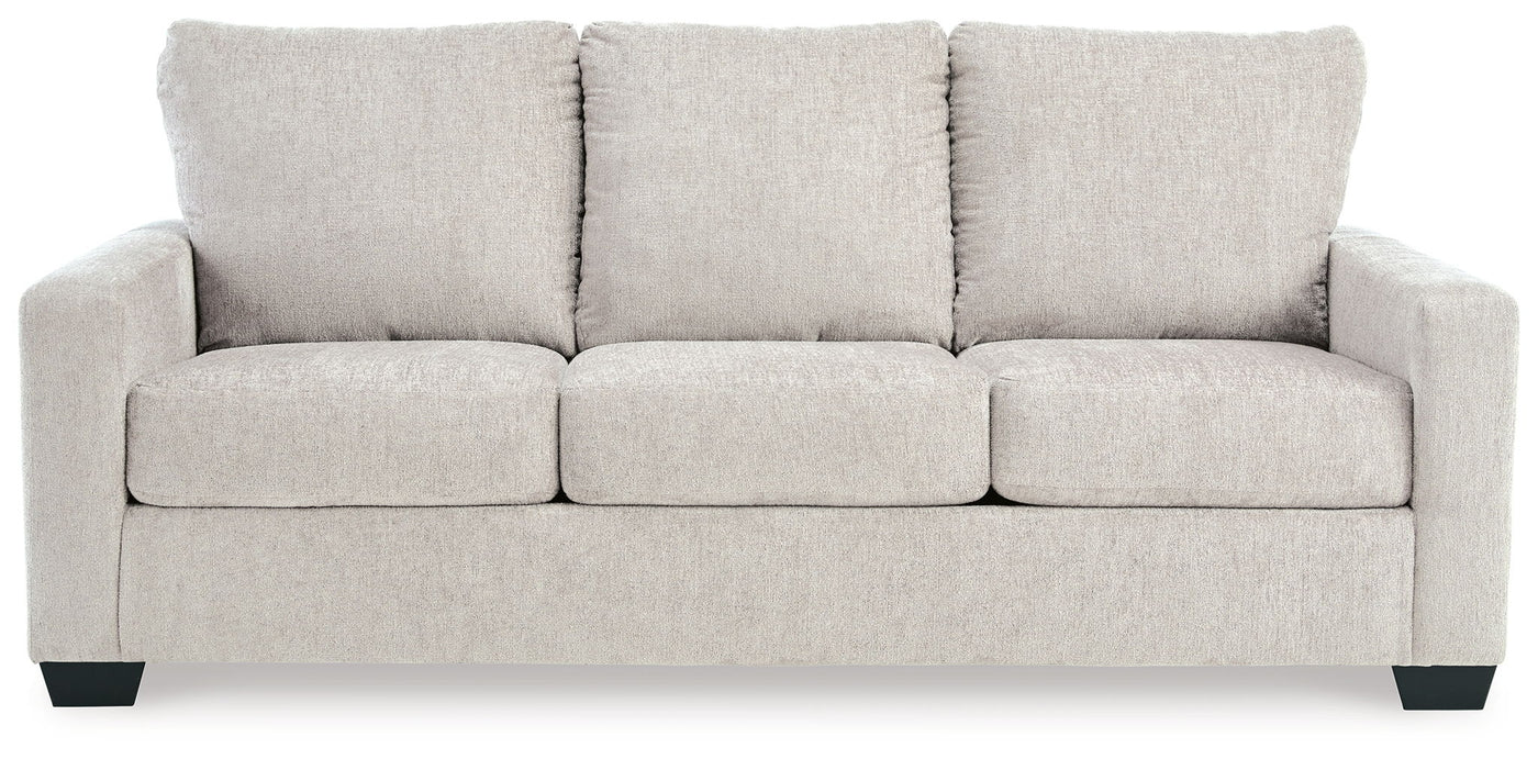 Rannis - Queen Sofa Sleeper - Fabric - Snow