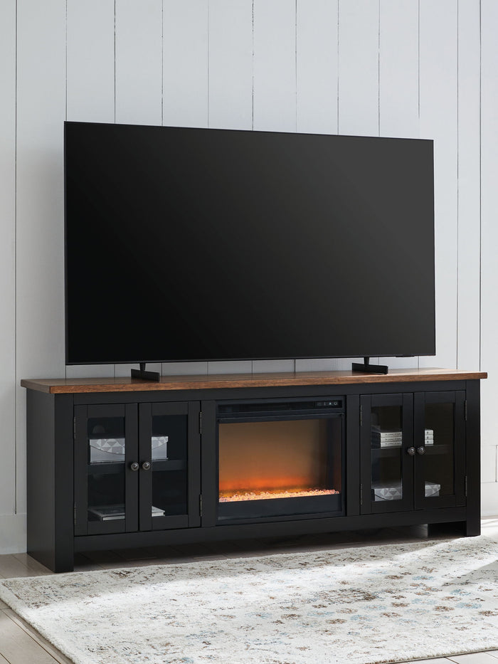 Wildenauer - 76" TV Stand With Electric Fireplace image 4