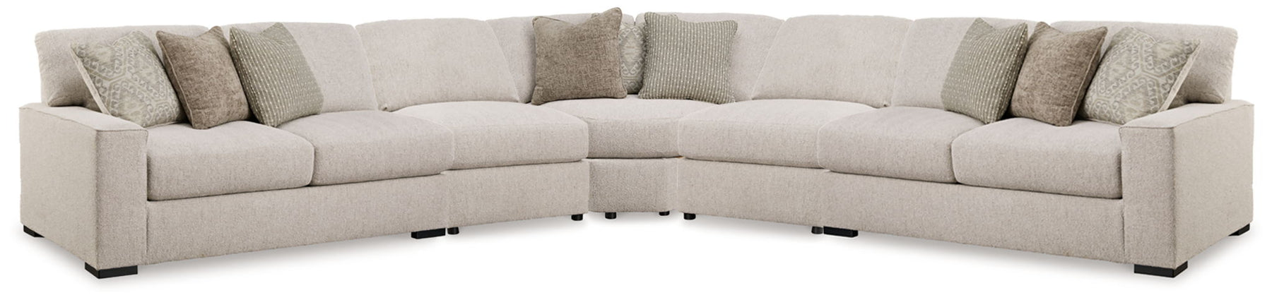 Beige / 5 Pc. Sectional