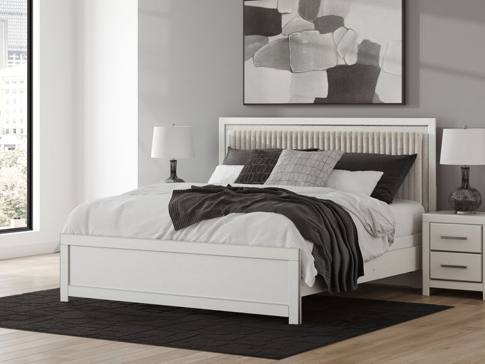 Zuraleus - Upholstered Panel Bed image 9