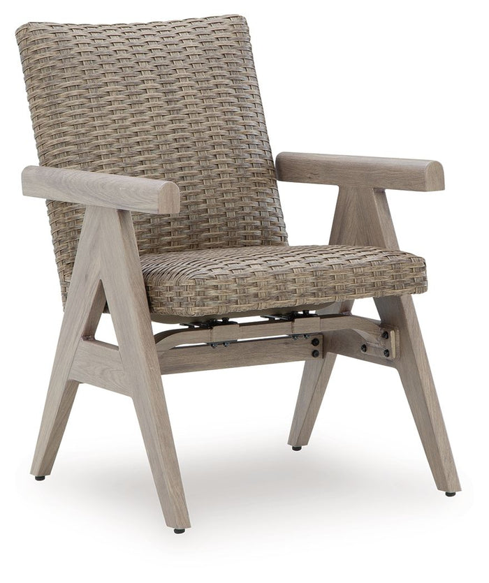 Cliff Trails - Rocking Arm Chair (Set of 2) - Beige image 3