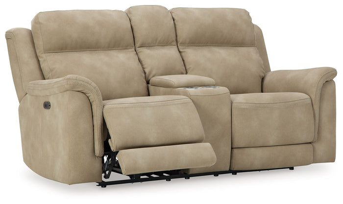 Next-Gen Durapella - Reclining Power Loveseat With Console image 6