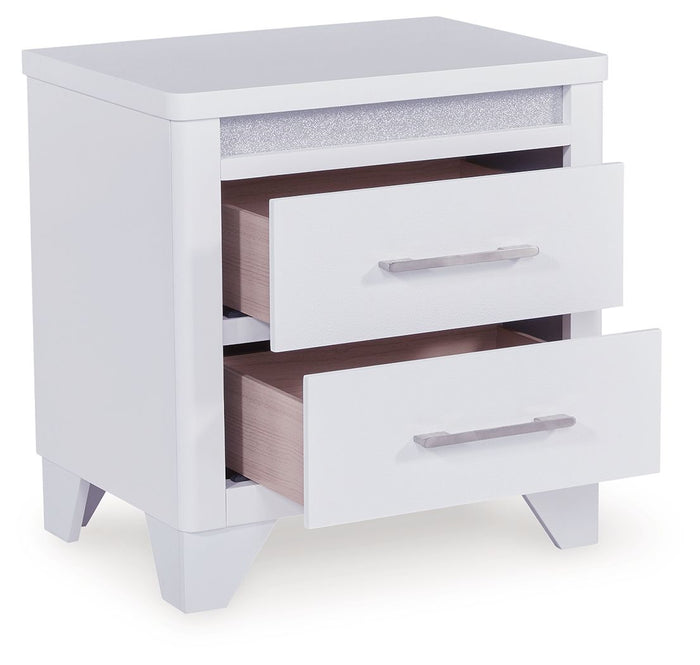 Jarlee - Two Drawer Night Stand - White image 3