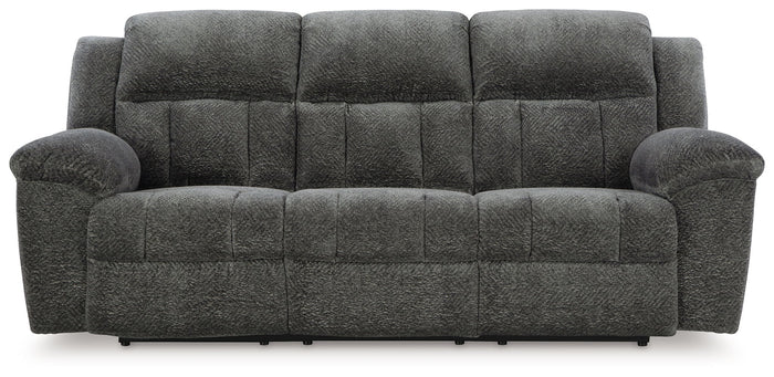Frohn - Reclining Sofa - Fabric - Graphite image 4