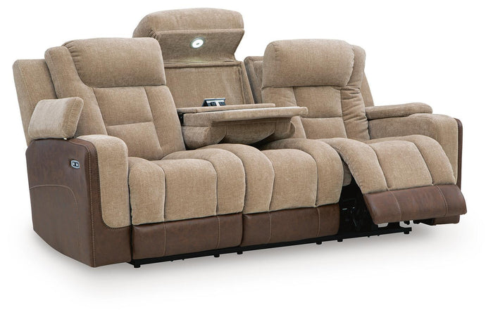 Mixed Motion - Power Reclining Sofa With Adjustable Headrest image 5