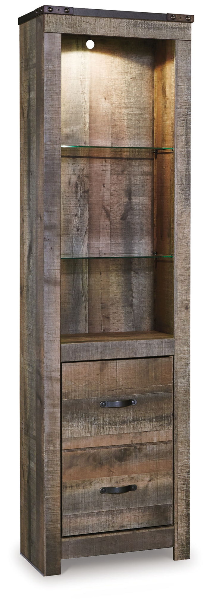 Trinell - Pier - 2-drawers - Brown image 1