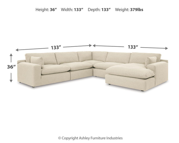 Elyza - 5 Piece Sectional image 9