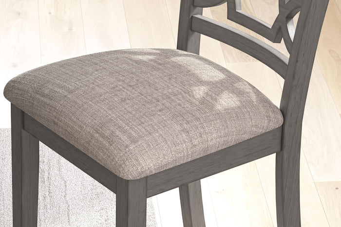 Wrenning - Dining Room Table Set (Set of 6) - Gray image 4
