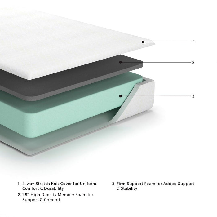 10 Inch Chime Memory Foam - Firm Memory Foam Mattress image 2