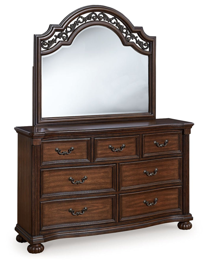 Lavinton - Dresser And Mirror - Brown image 1