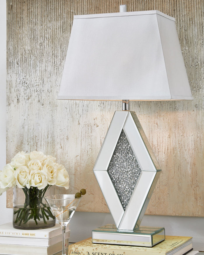 Prunella - Mirror Table Lamp  - Silver Finish image 3