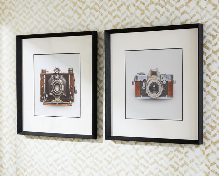 Dirkgrove - Wall Art Set (Set of 2) - Black / White / Brown image 3