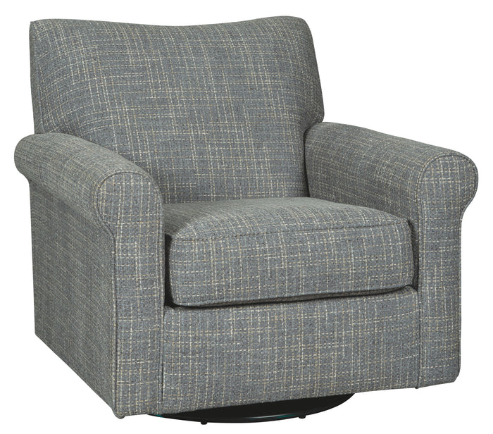 Renley - Swivel Glider Accent Chair - Ash image 1