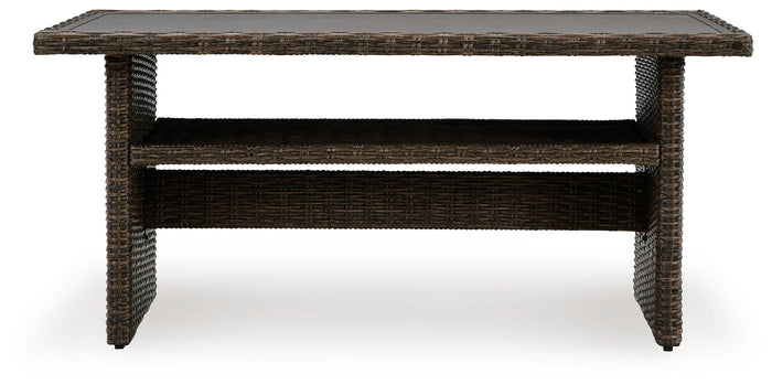 Brook Ranch - Rect Multi-use Table - Brown image 2
