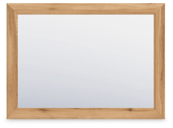 Aleaport - Bedroom Mirror - Warm Brown image 2