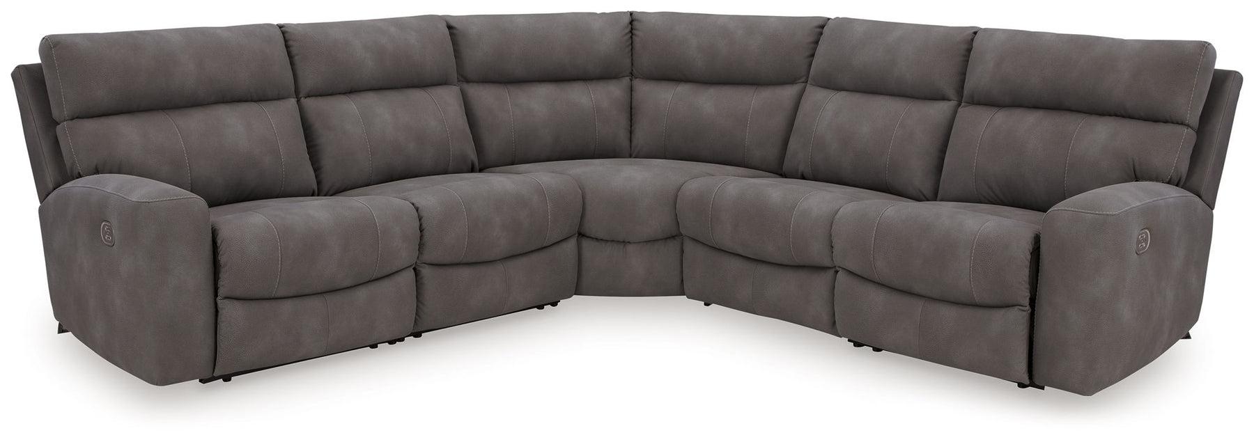 Dark Gray / 5 Pc. Power Reclining Sectional