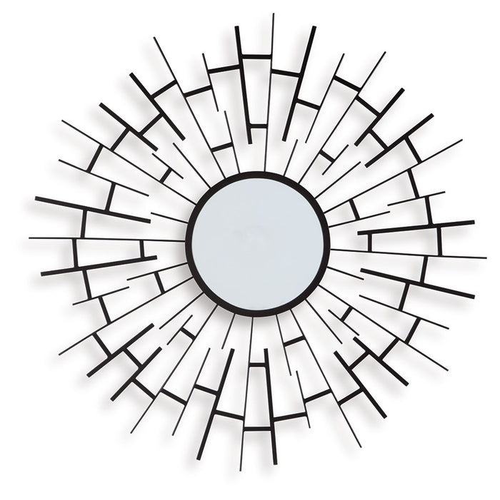 Garrenworth - Accent Mirror - Black image 1