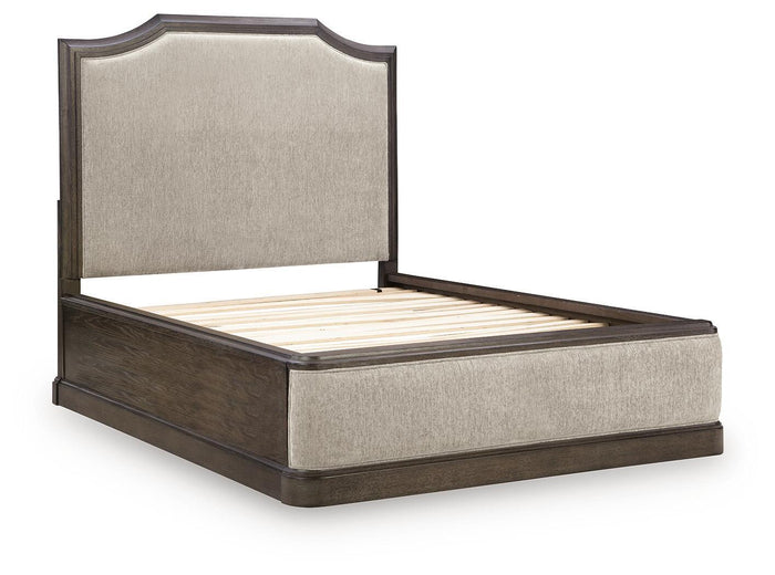 Wickenger - Upholstered Panel Bed image 2