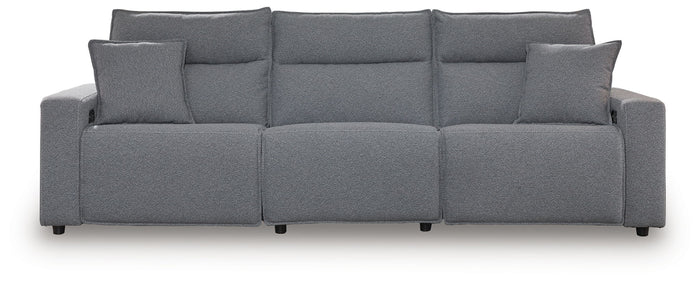 Modmax II - Reclining Sectional - Salt And Pepper image 1