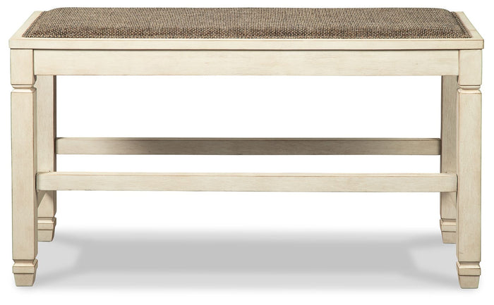 Bolanburg - DBL Counter UPH Bench  - Beige image 2